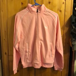 Puma pink jacket size L